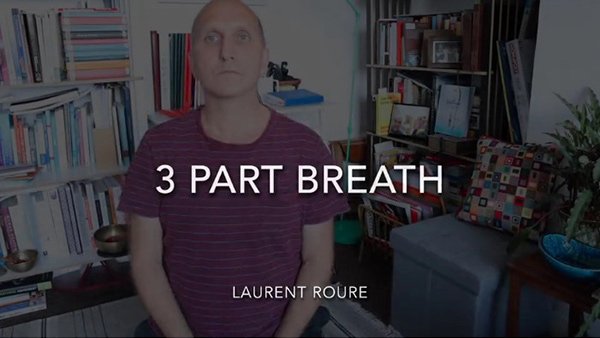 Three-part breathing: connection