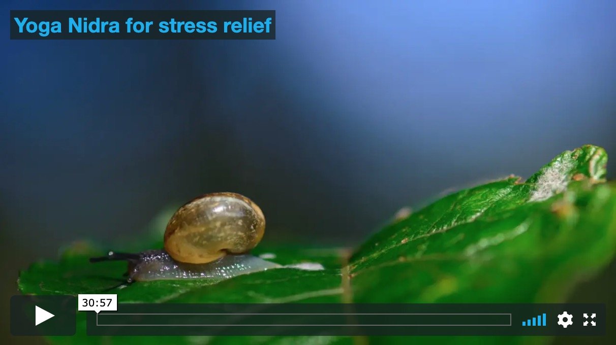 Yoga Nidra for stress relief